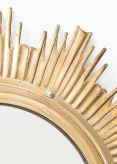  Maison Bagu s Solid Brass High Quality Sunburst Mirror France 1950s - 794201