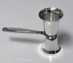  Maison Birks Double Sterling Silver Jigger Barware Birks 1950 - 1142540