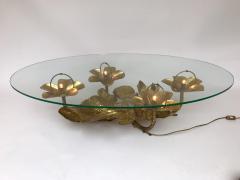  Maison Honor Paris Lightning Coffee Low Table Brass by Maison Honore Paris France 1980s - 523578