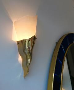  Maison Lucien Gau Brass Sconce by Maison Lucien Gau France 1980s - 1396660