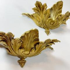  Maison Lucien Gau Pair Of Lucien Gau Acanthus Leaf Uplighters - 3369636