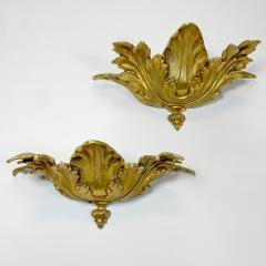  Maison Lucien Gau Pair Of Lucien Gau Acanthus Leaf Uplighters - 3369642