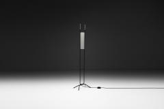  Maison Lunel Black Lacquered Floor Lamp by Lunel Attr France Mid 20th Century - 4638257
