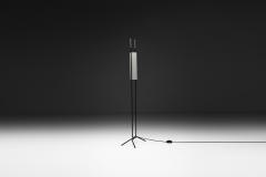 Maison Lunel Black Lacquered Floor Lamp by Lunel Attr France Mid 20th Century - 4638263