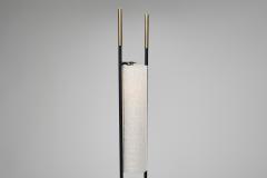  Maison Lunel Black Lacquered Floor Lamp by Lunel Attr France Mid 20th Century - 4638264