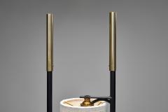  Maison Lunel Black Lacquered Floor Lamp by Lunel Attr France Mid 20th Century - 4638266