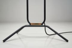  Maison Lunel Black Lacquered Floor Lamp by Lunel Attr France Mid 20th Century - 4638267