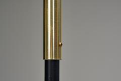  Maison Lunel Black Lacquered Floor Lamp by Lunel Attr France Mid 20th Century - 4660262