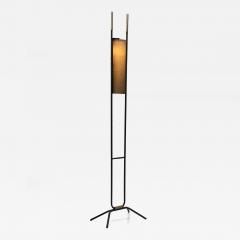  Maison Lunel Black Lacquered Floor Lamp by Lunel Attr France Mid 20th Century - 4681277