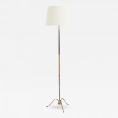  Maison Lunel Brass and Gunmetal Floor Lamp by Maison Lunel - 2970785