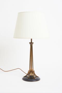  Maison Lunel Brass and Gunmetal Table Lamp by Maison Lunel - 2967335