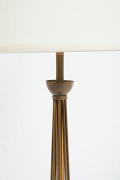  Maison Lunel Brass and Gunmetal Table Lamp by Maison Lunel - 2967336