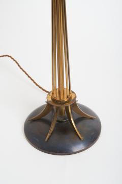  Maison Lunel Brass and Gunmetal Table Lamp by Maison Lunel - 2967338