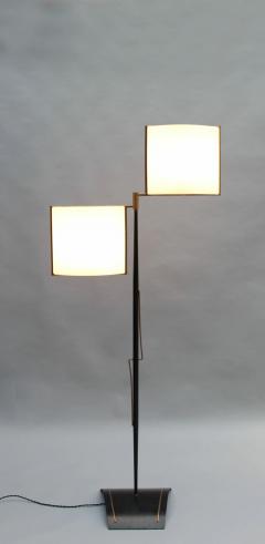  Maison Lunel Fine French 1950s Rotating Floor Lamp by Lunel - 3305691