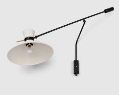  Maison Lunel Large adjustable swing arm wall sconce Editions Maison Lunel Paris circa 1960 - 4730494