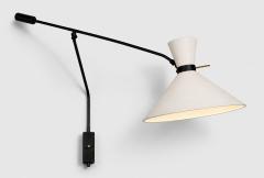  Maison Lunel Large adjustable swing arm wall sconce Editions Maison Lunel Paris circa 1960 - 4730495