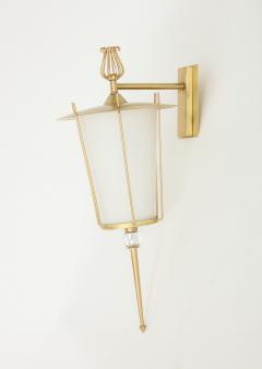  Maison Lunel Maison Lunel Brass Lantern Sconces - 970707