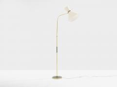  Maison Lunel Maison Lunel diabolo brass gunmetal floor lamp 1950s - 4549449