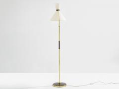  Maison Lunel Maison Lunel diabolo brass gunmetal floor lamp 1950s - 4549456