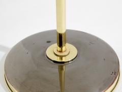  Maison Lunel Maison Lunel diabolo brass gunmetal floor lamp 1950s - 4549457