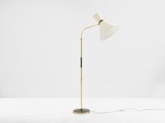  Maison Lunel Maison Lunel diabolo brass gunmetal floor lamp 1950s - 4575829