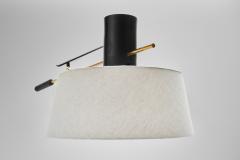  Maison Lunel Metal and Brass Wall Lamp in the manner of Maison Lunel France ca 1960s - 4229058