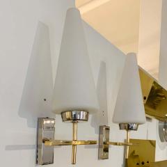  Maison Lunel Pair of French 1970s Lunel Wall Lights - 1471424