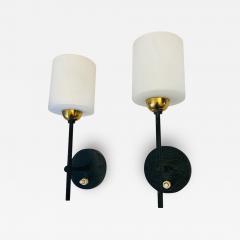  Maison Lunel Pair of Lunel French 1960s Wall Lights - 2352566