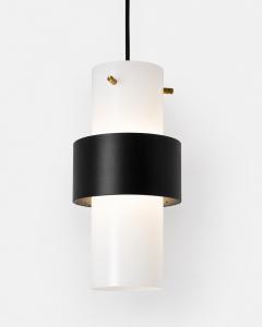  Maison Lunel Pair of pendant lights Editions Maison Lunel Paris France circa 1950 1960 - 4709123