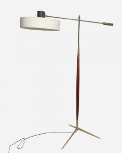  Maison Lunel Swinging floor lamp with pendulum Edition Maison Lunel France circa 1950 - 3995193