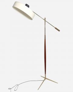  Maison Lunel Swinging floor lamp with pendulum Edition Maison Lunel France circa 1950 - 3995194