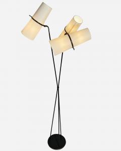  Maison Lunel Three arm floor lamp ditions Maison Lunel Paris France circa 1950 - 4194277
