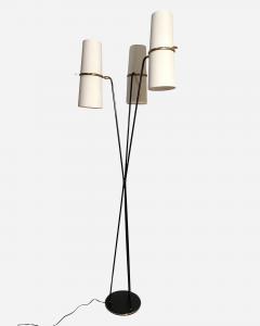  Maison Lunel Three arm floor lamp ditions Maison Lunel Paris France circa 1950 - 4368232