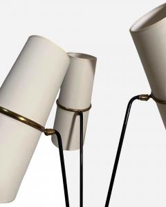  Maison Lunel Three arm floor lamp ditions Maison Lunel Paris France circa 1950 - 4368236