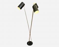  Maison Lunel Three light floor lamp in the spirit of Maison Lunel Paris France circa 1950 - 3607998