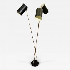  Maison Lunel Three light floor lamp in the spirit of Maison Lunel Paris France circa 1950 - 3612335