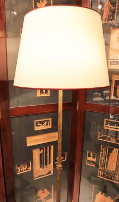  Maison Ramsey Gilded Iron Floor Lamp circa 1950 - 4279936