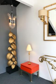  Maison et Jardin Ficus Floor Lamp Gold Leaf by Galerie Maison Jardin France 1970s - 617973