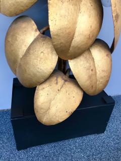  Maison et Jardin Ficus Floor Lamp Gold Leaf by Galerie Maison Jardin France 1970s - 617976