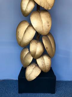  Maison et Jardin Ficus Floor Lamp Gold Leaf by Galerie Maison Jardin France 1970s - 617978