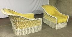  Maison et Jardin Maison et Jardin Awesome Pair of Comfy Rattan Lounge Chairs - 441933