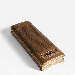  Maki e Koto Shaped Writing Box ca 1910 - 4361646