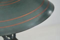  Malm metallvarufabrik AB Bronze Art Deco Table Lamp Europe ca 1930s - 3545015