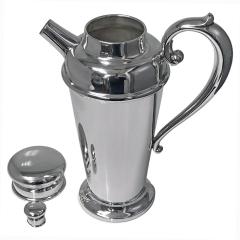  Manchester Silver Co Art Deco American Sterling Silver cocktail shaker C 1930 - 2924315