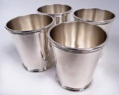  Manchester Silver Co Set of 4 Manchester Sterling Silver Mint Julep Cups - 3774752