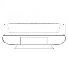  Mantellassi Adone Modular Sofa with Coffee Table - 3284874