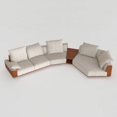  Mantellassi Grand Tour II Sofa with Coffee Table - 3284834