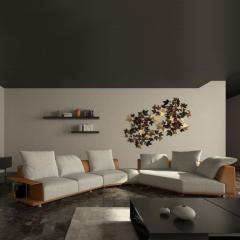  Mantellassi Grand Tour Modular Sofa with Bookcase - 3284900