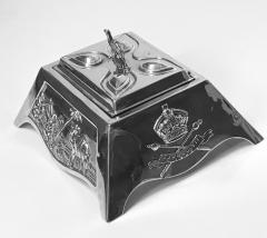  Mappin Webb Edward VII 1901 Coronation silver box Mappin and Webb London 1901 - 1124493