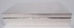  Mappin Webb Mappin Webb English Modern Sterling Silver Box 1965 - 3772003